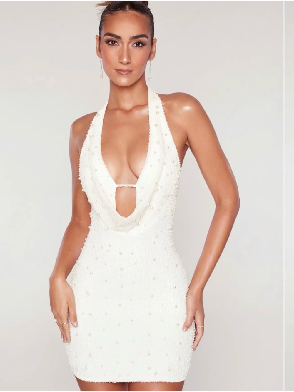Oh Polly White dress size 10
